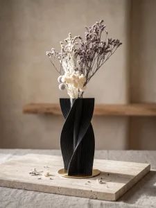 3D列印極簡花瓶作品，Form Studio 3D 台灣客製3D列印與居家擺飾設計