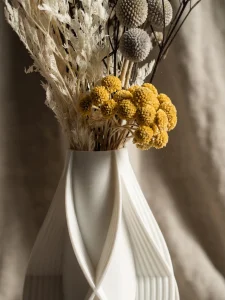 3D列印極簡花瓶作品，Form Studio 3D 台灣客製3D列印與居家擺飾設計